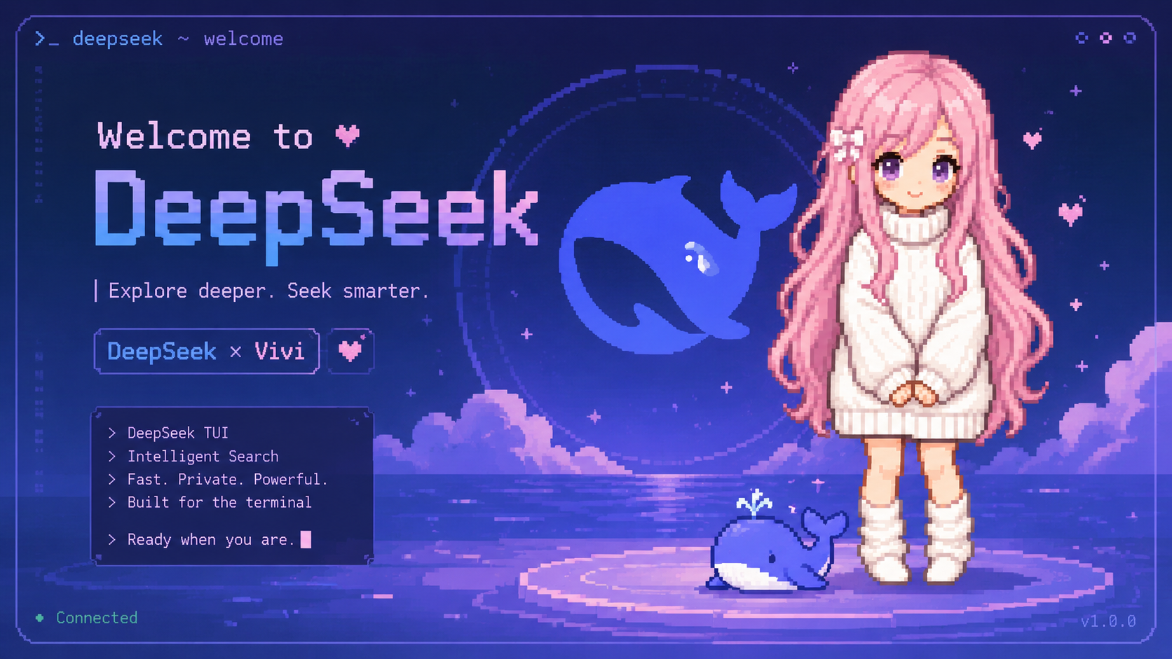 DSH Mini TUI — Welcome to DeepSeek