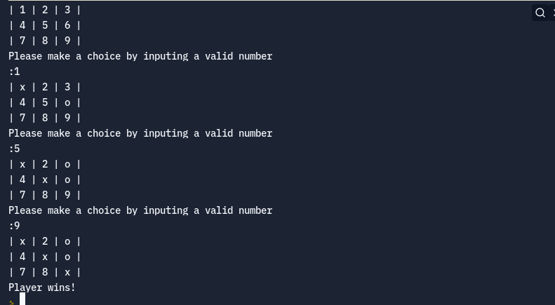 GitHub - boydjc/TicTacToe: Tic Tac Toe Project completed while going ...