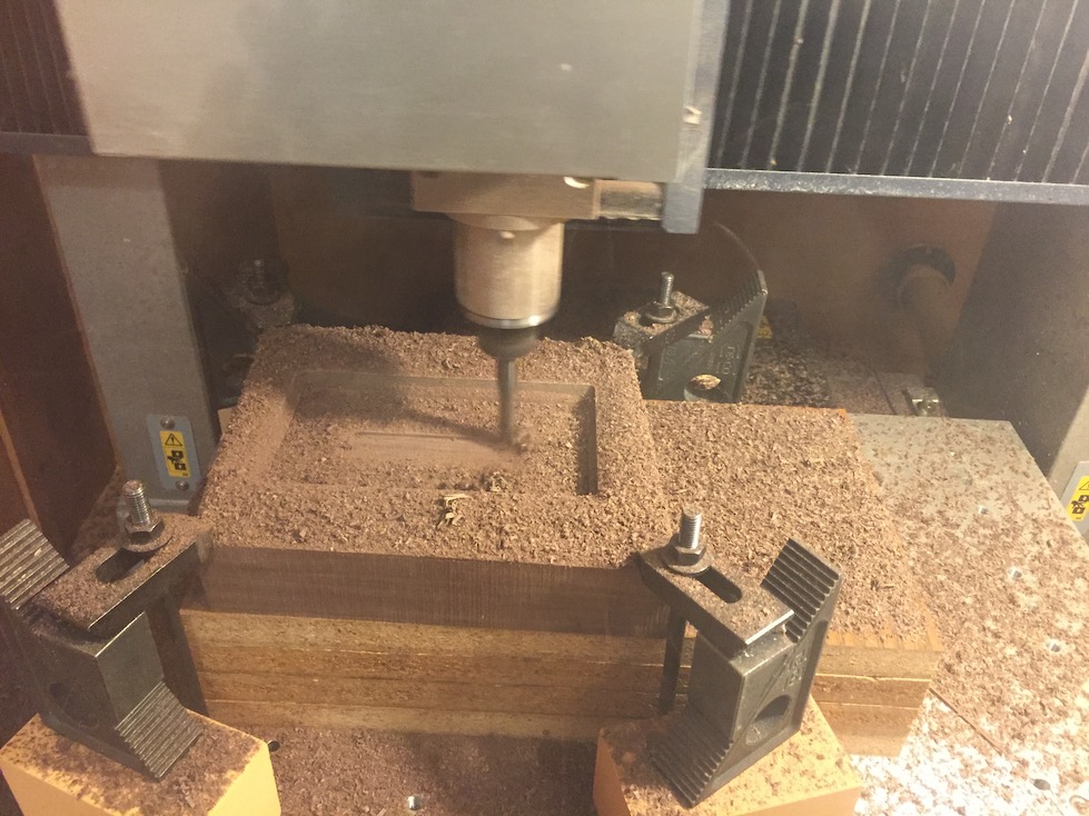 Milling the enclosure