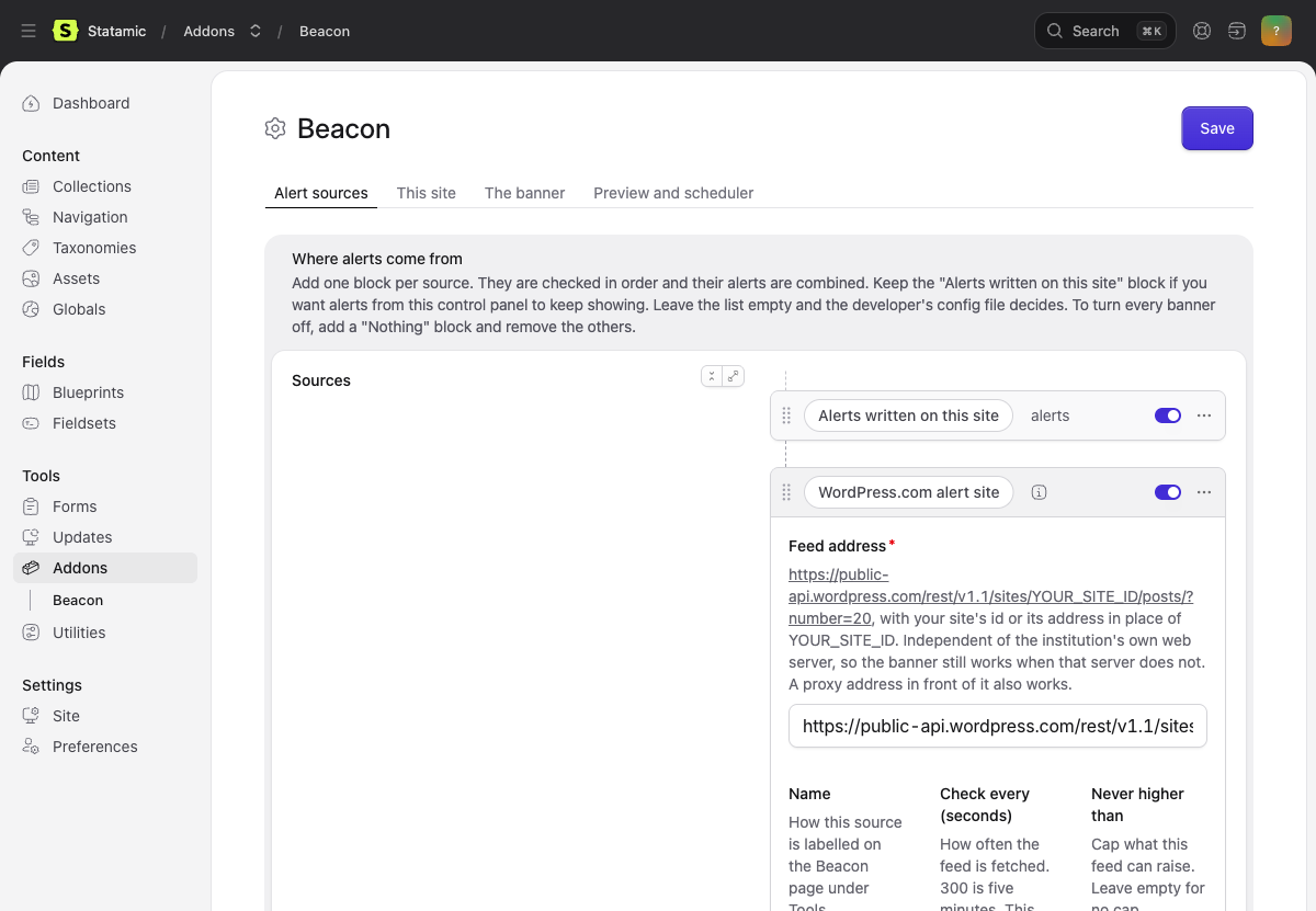 The WordPress.com block