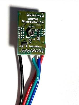 Quick hack to BMP585 Shuttle Board front