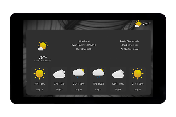 Weather Screen