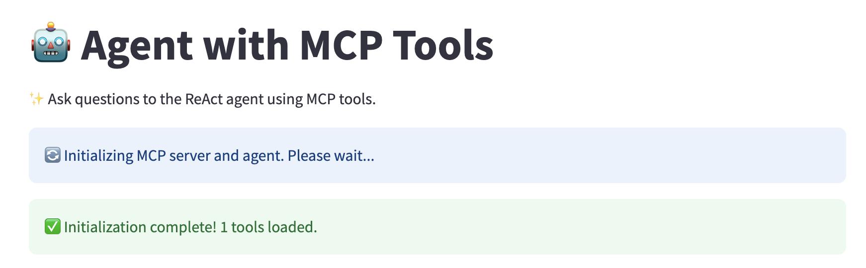 check status