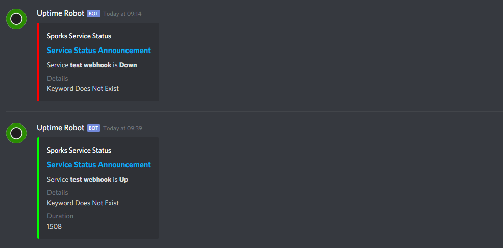 Connecting Uptime Robot to Discord without third party services ...