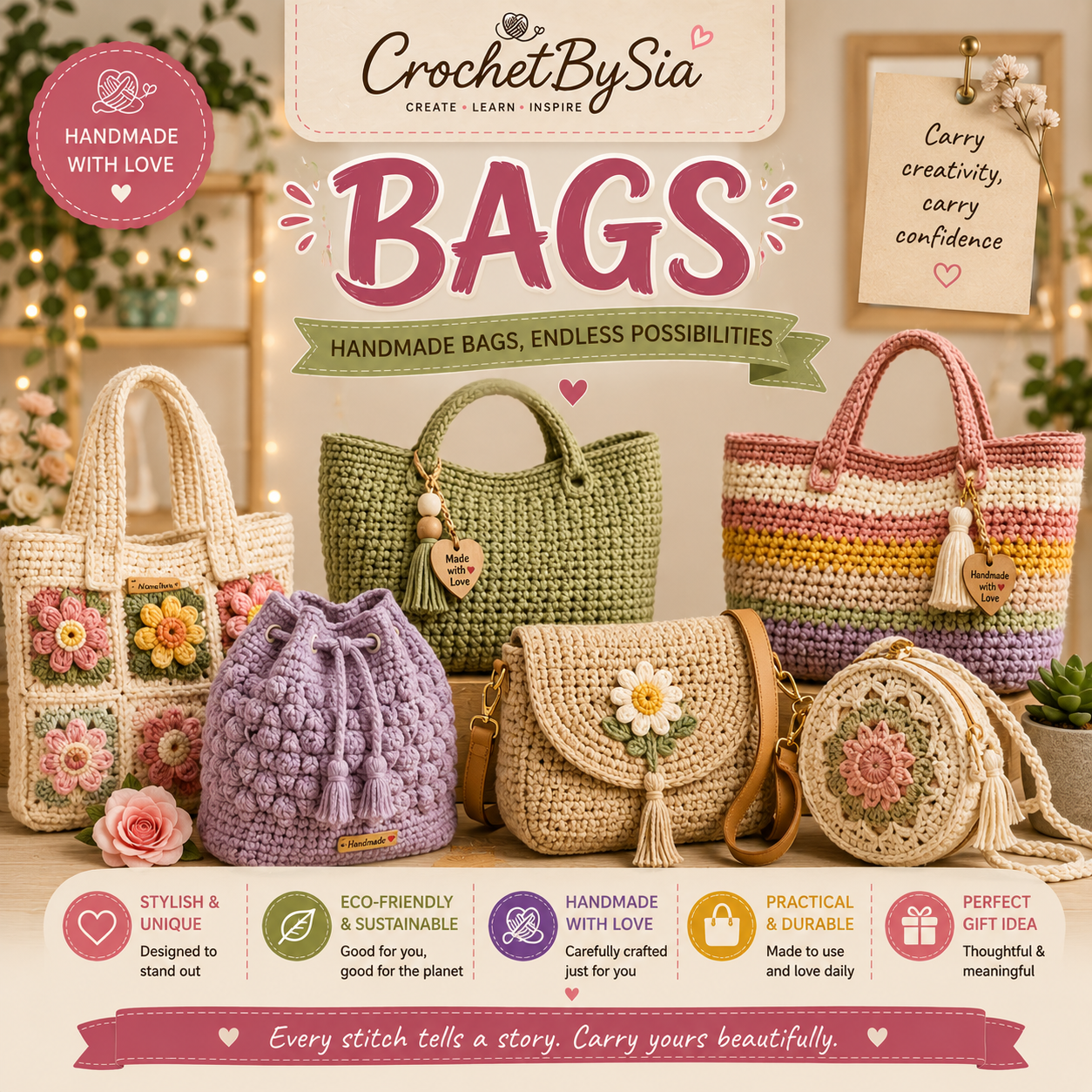Crochet Bags