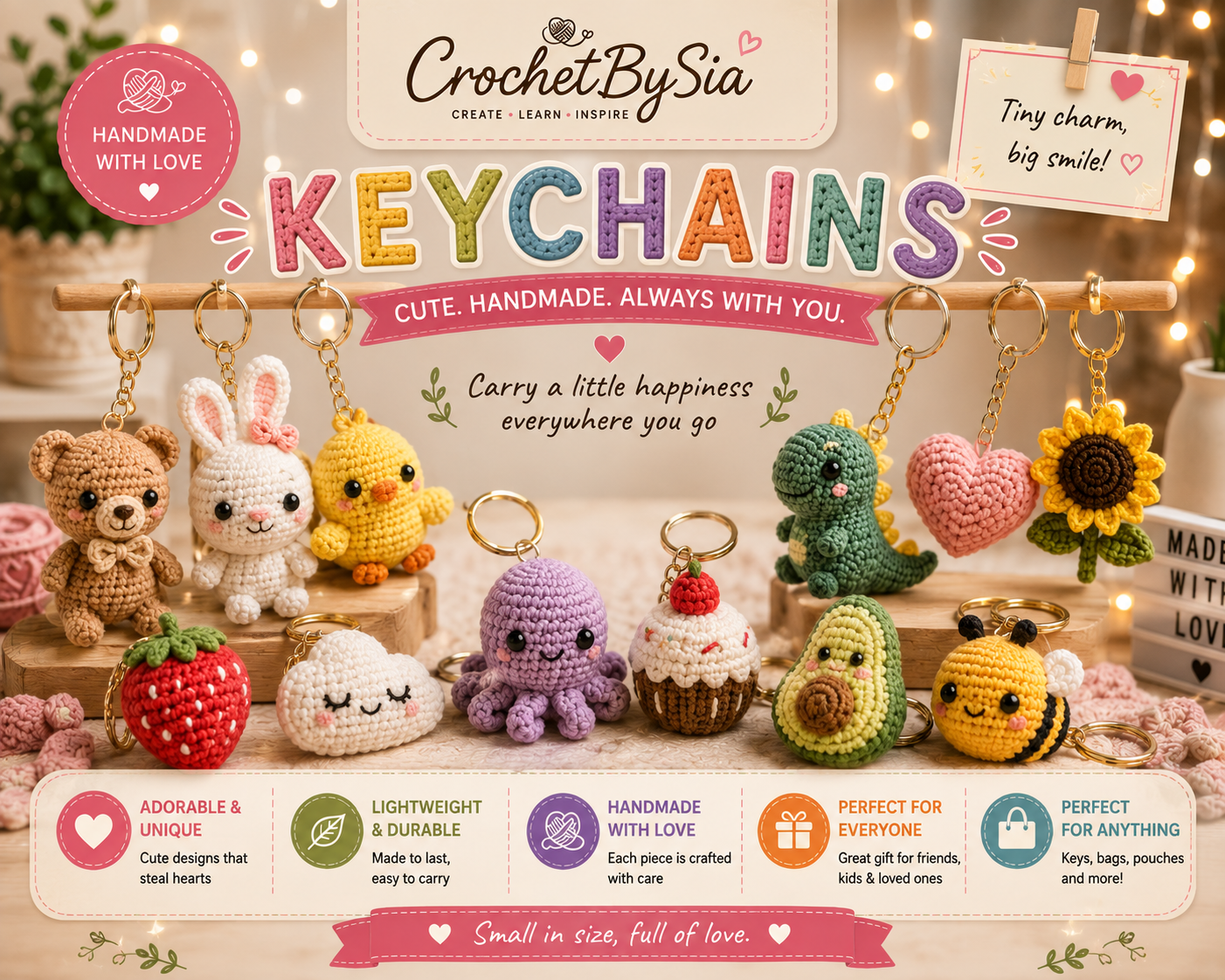 Crochet Keychains