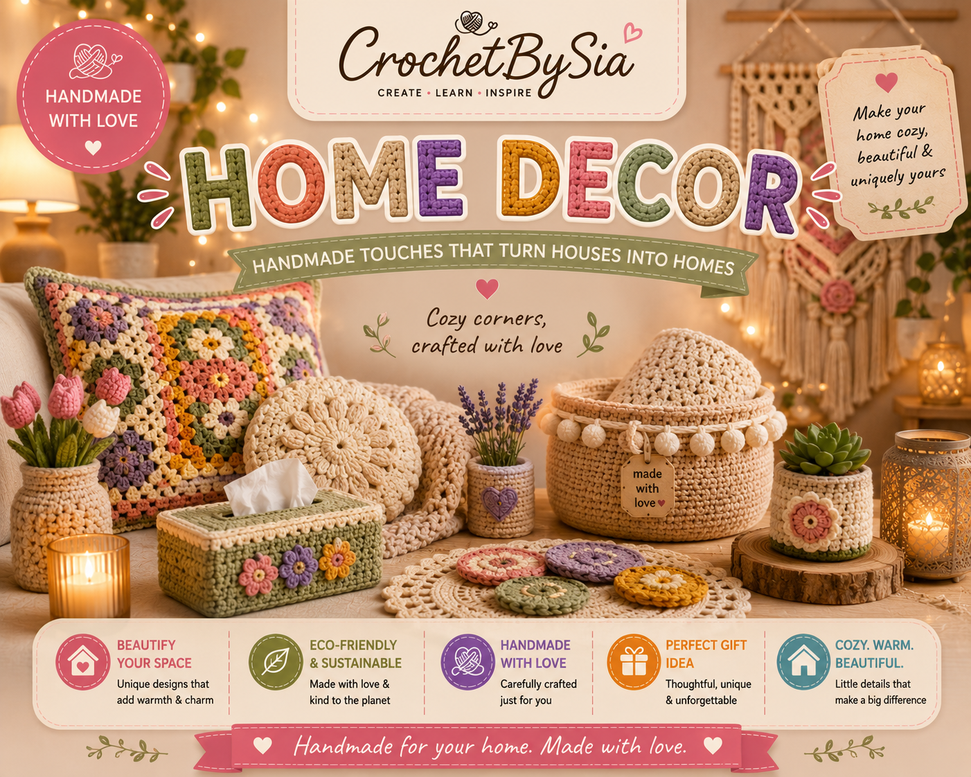 Crochet Home Decor
