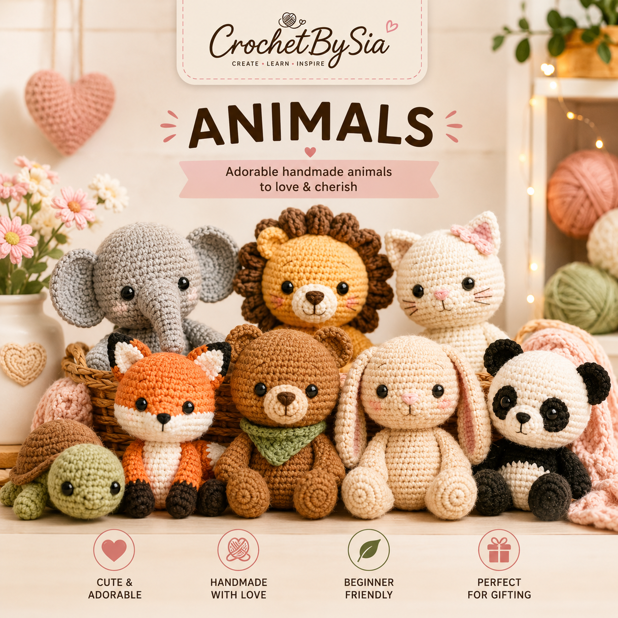 Animal Crochet Patterns