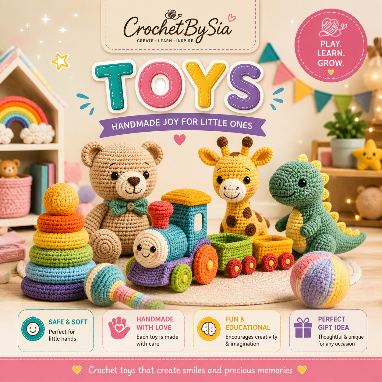 Toy Crochet Patterns