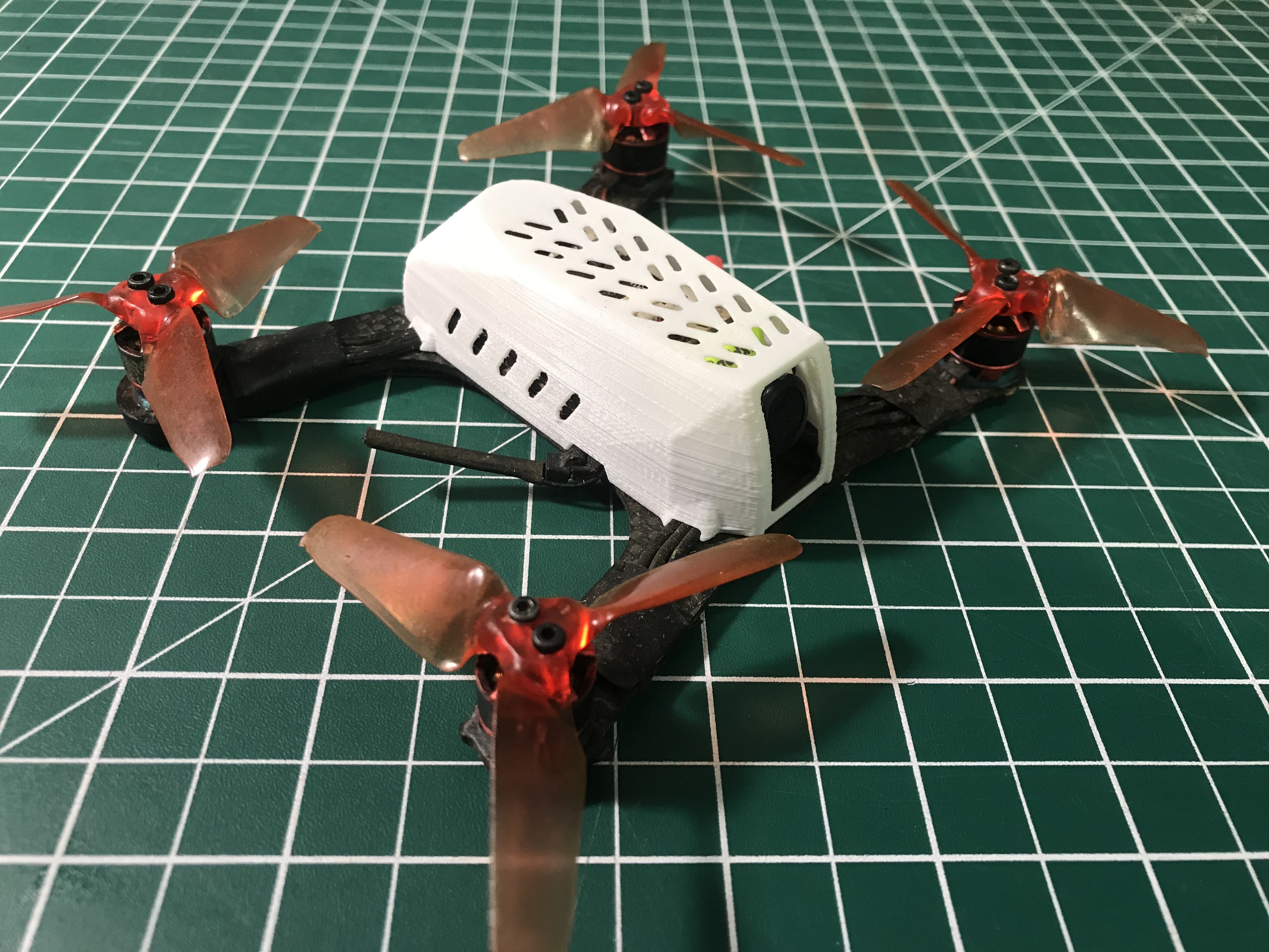 Eachine Racer 130 mods completed build