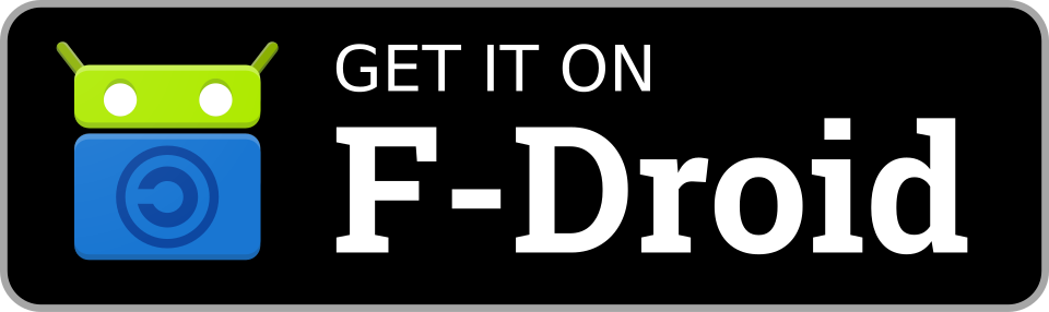 Get it on F-droid badge