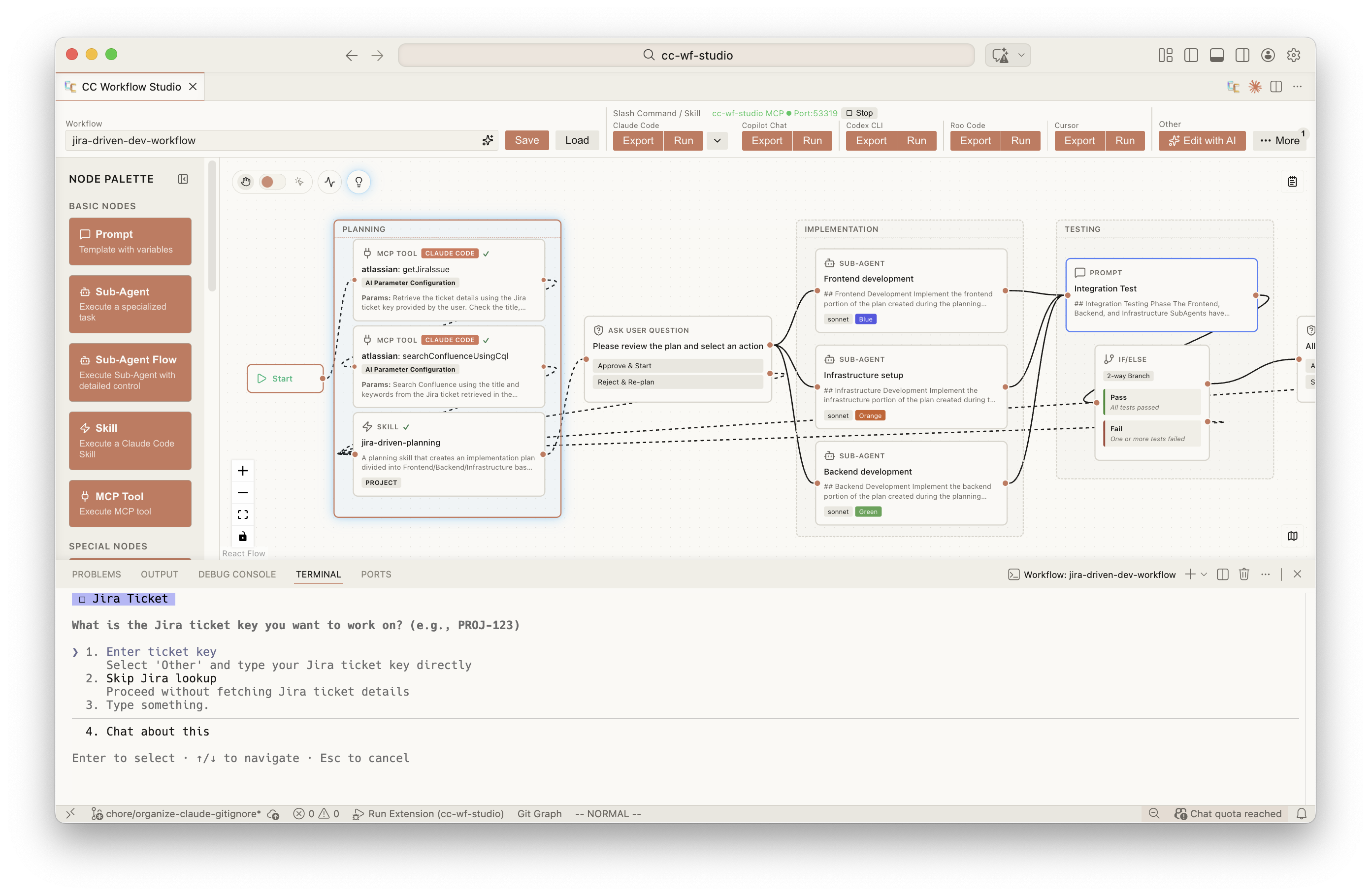 CC Workflow Studio