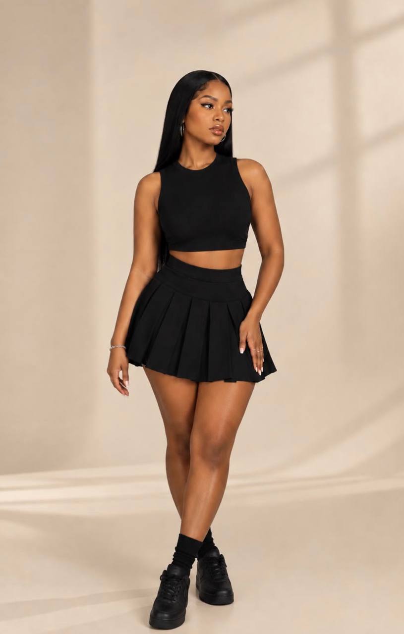 Black Two-Piece Set