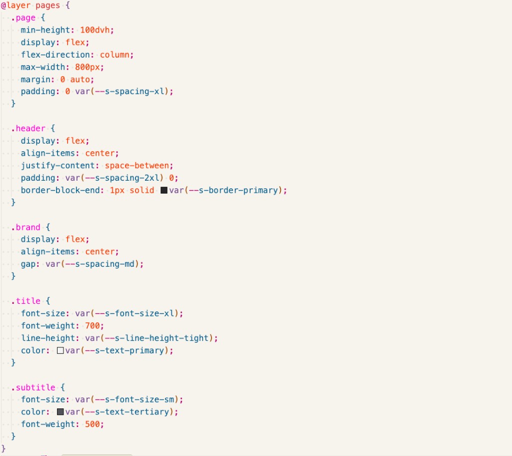 Utilitybend Creme CSS preview
