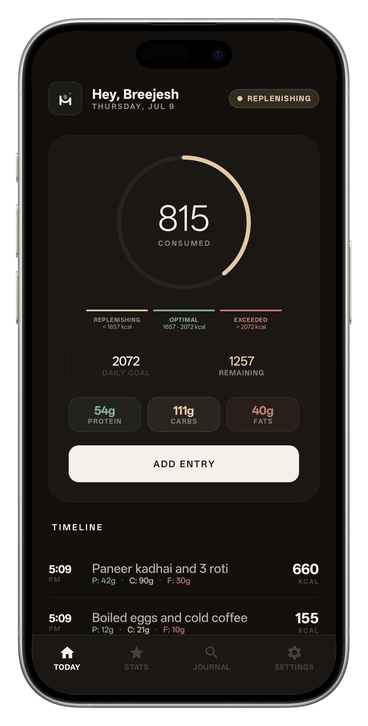 Dark Dashboard