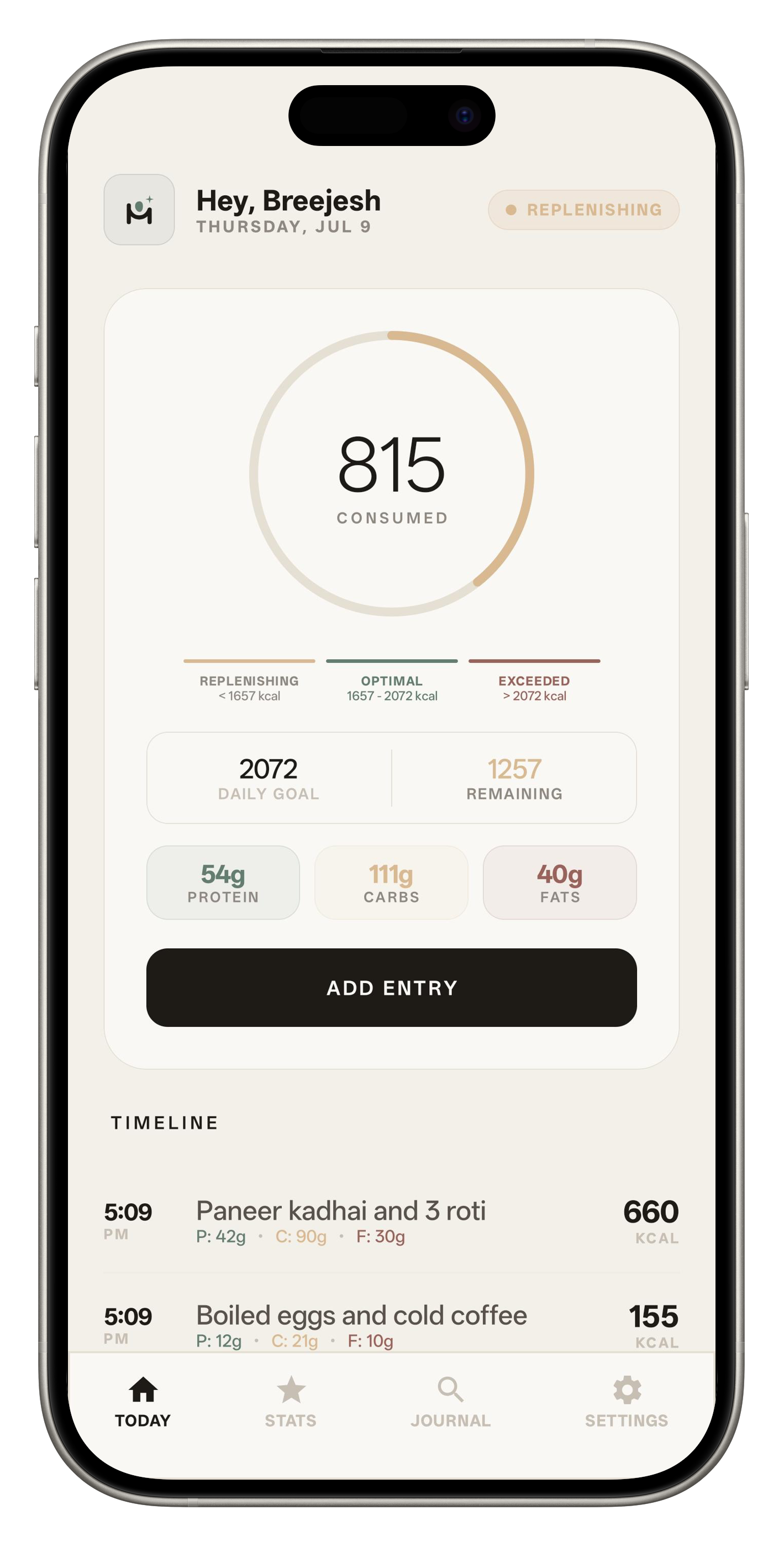 Light Dashboard