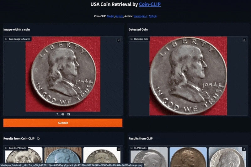 1. Coin-CLIP vs. CLIP