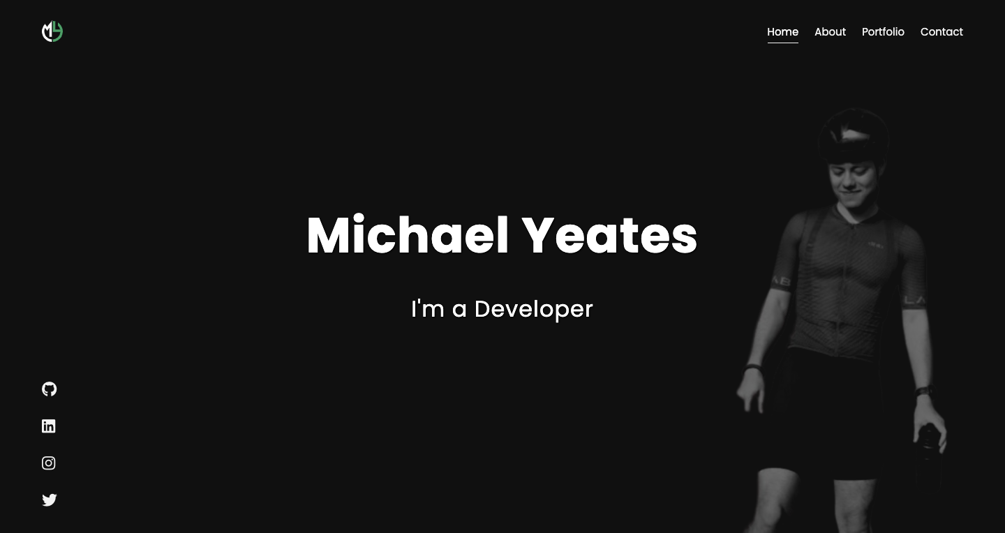 My React Portfolio Screen Shot