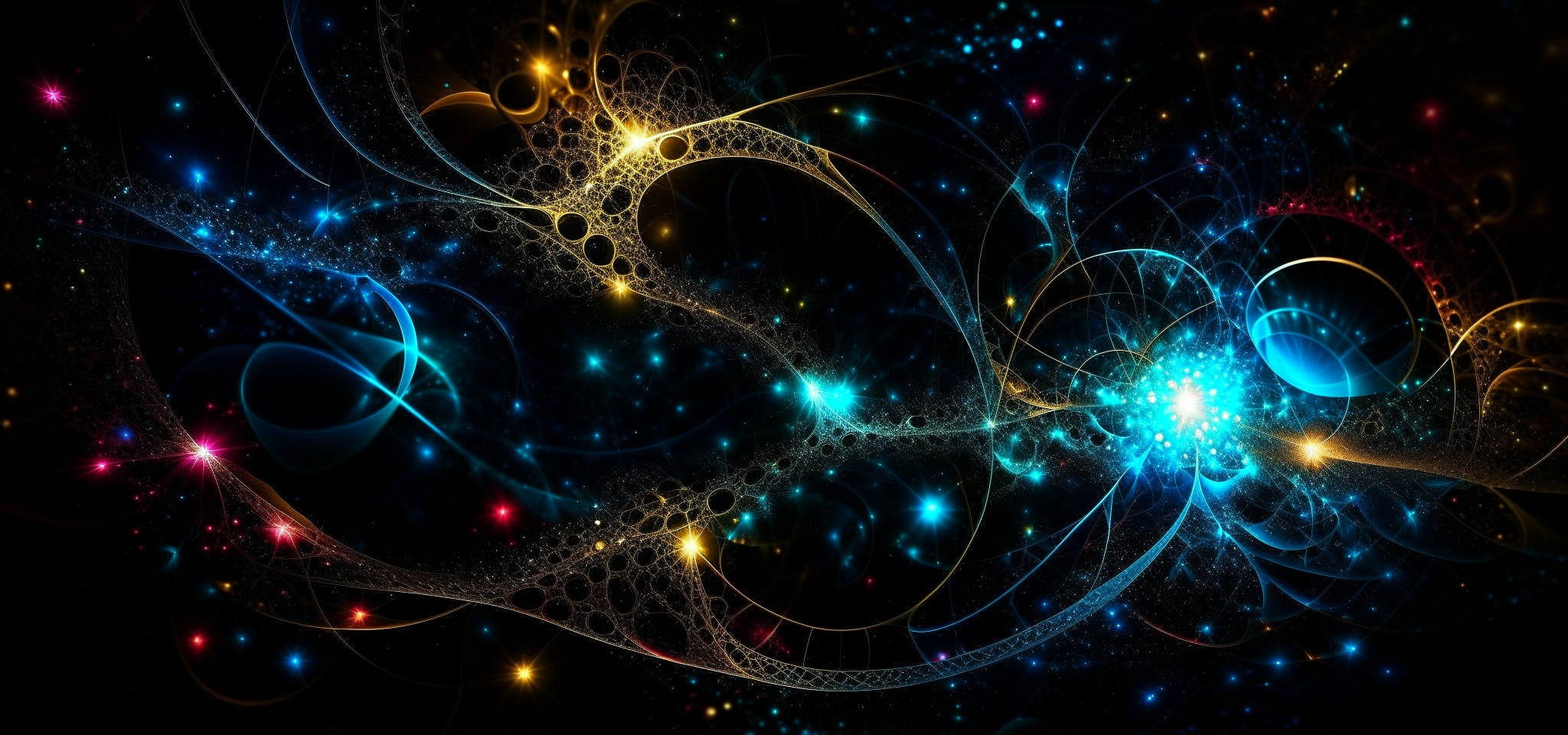 post background, dark theme, fractals, abstract, space, 