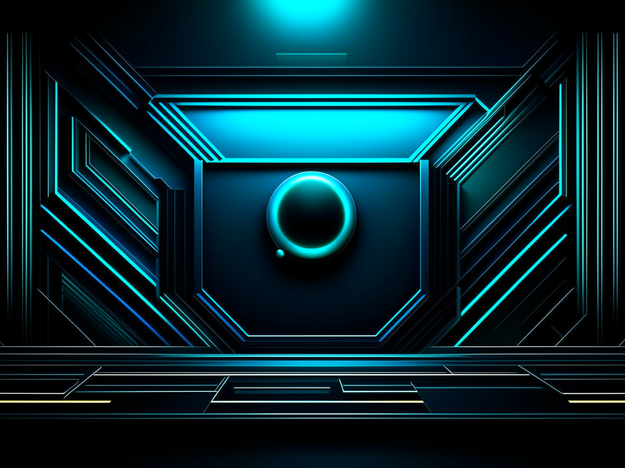 abstract background in dark theme, for video on youtube, engineering community, 3d realistic, 