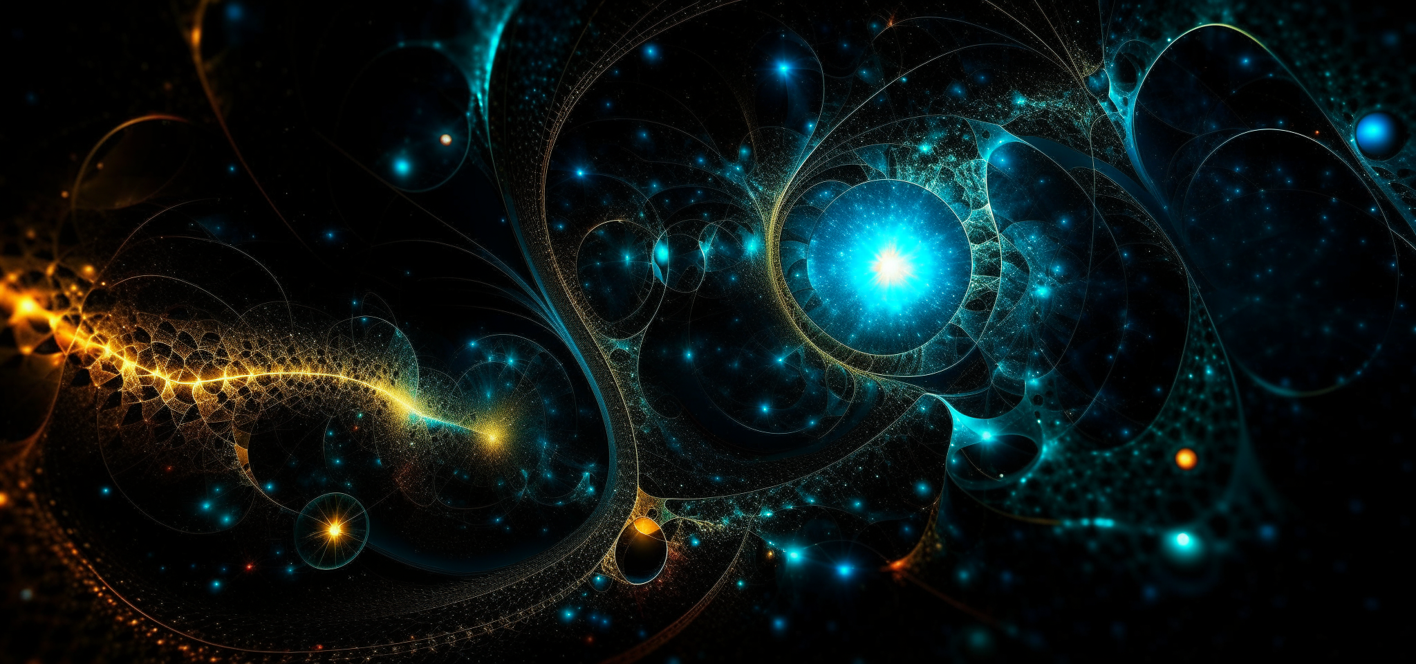 post background, dark theme, fractals, abstract, space, 