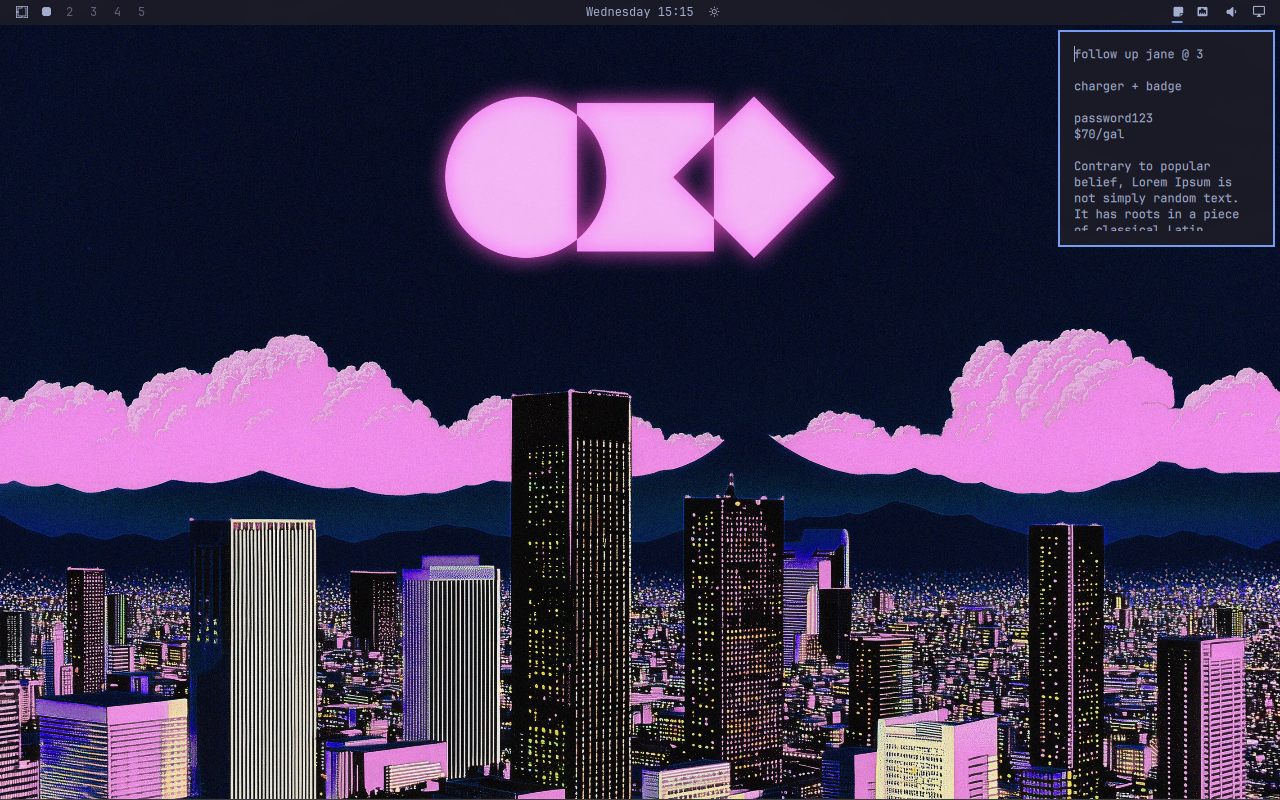 Omanote screenshot