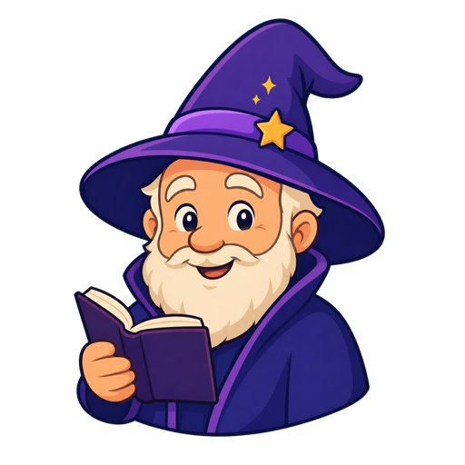 Personal Tutor wizard mascot