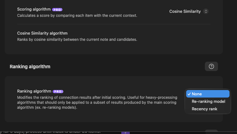connections-pro-settings-ranking-algorithm-options-current-desktop-dark-publication-srgb-07dcf6889e0c-2026-07-29