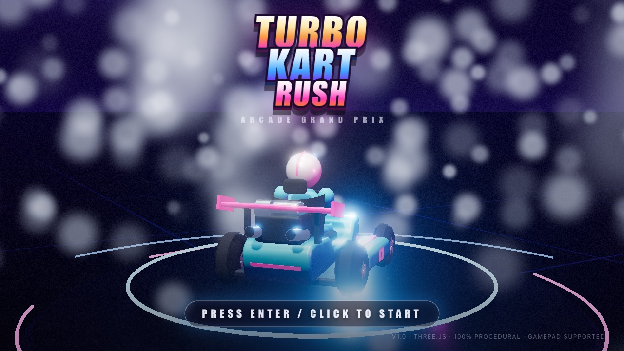 Turbo Kart Rush screenshot