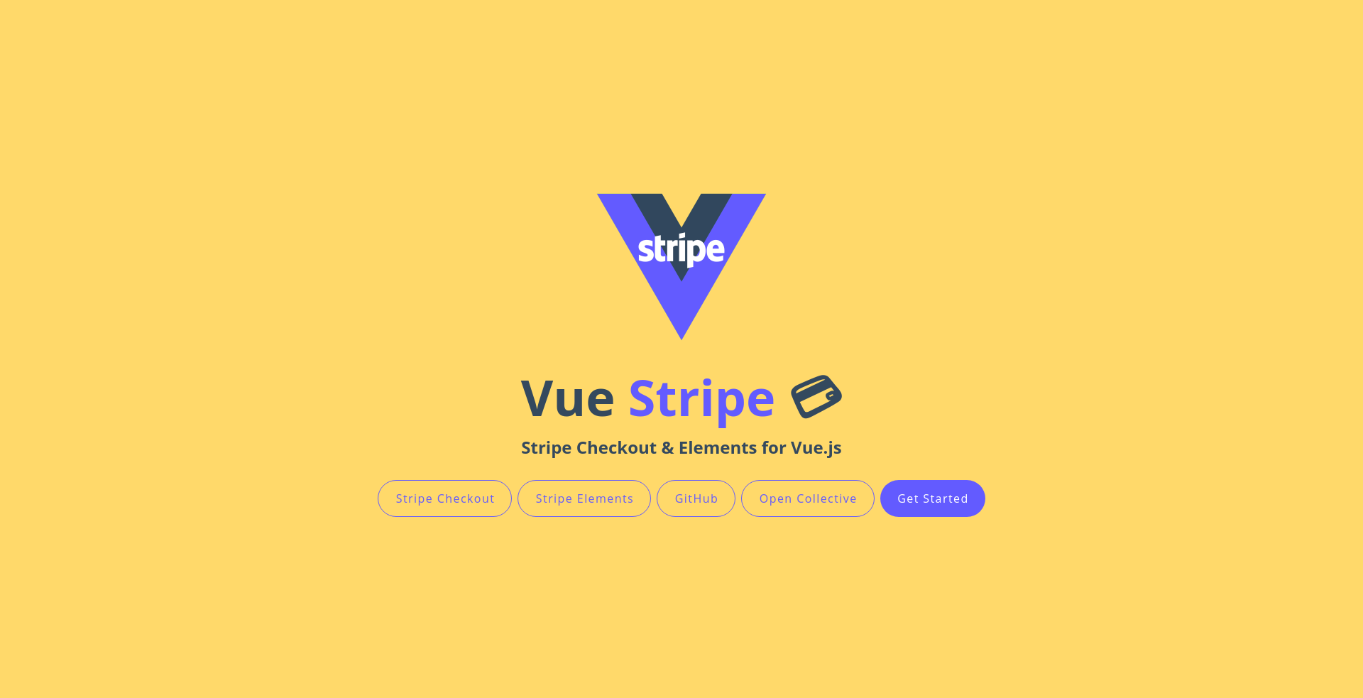 Vue Stripe Website Preview