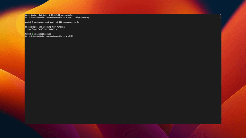 cliper auth