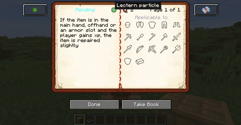 Preview for particle requirements