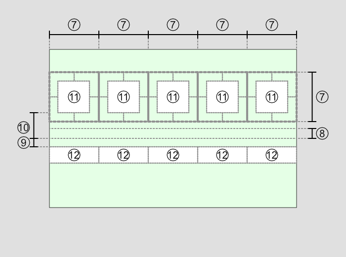 Single value layout