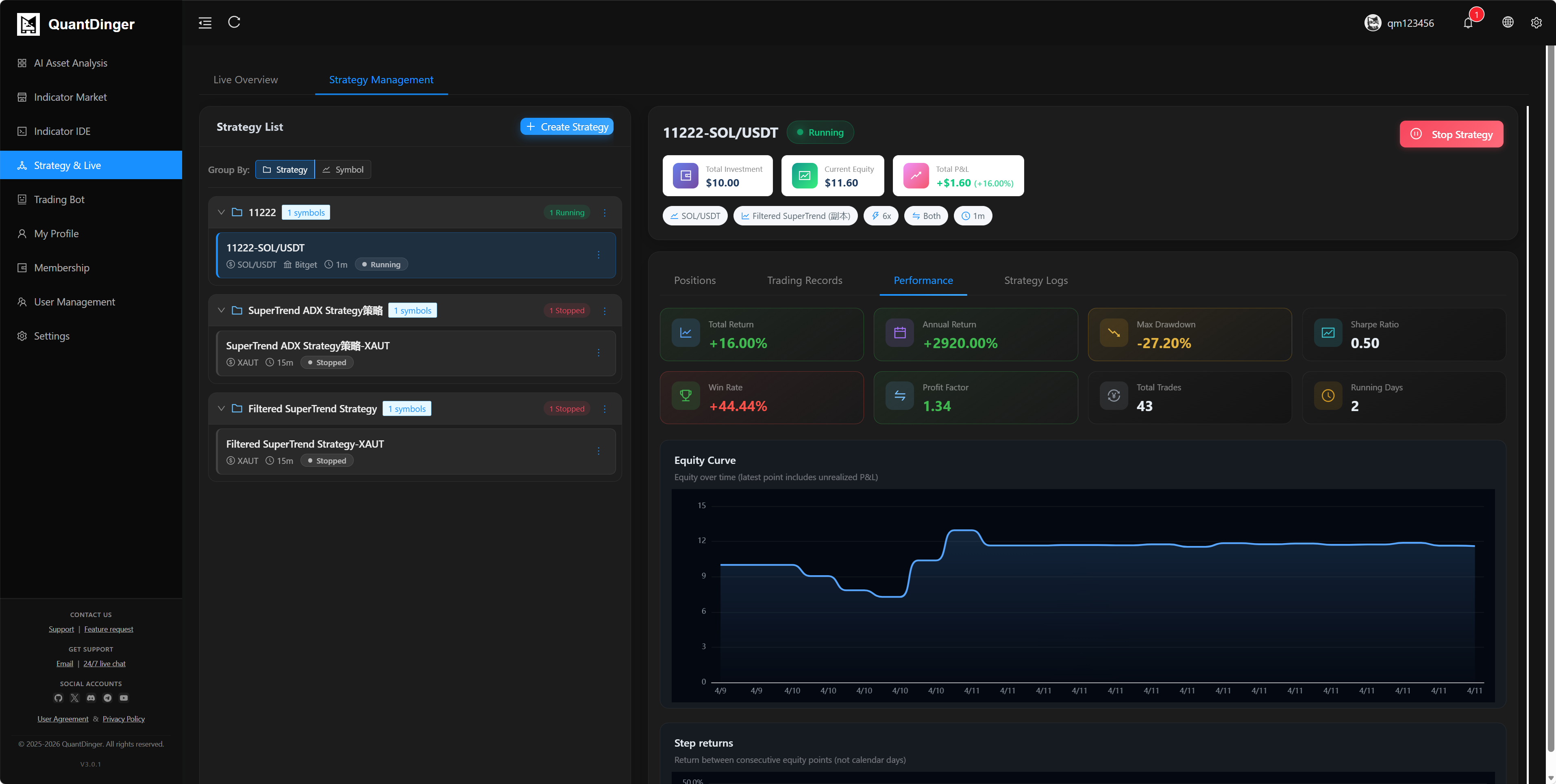Strategy Live