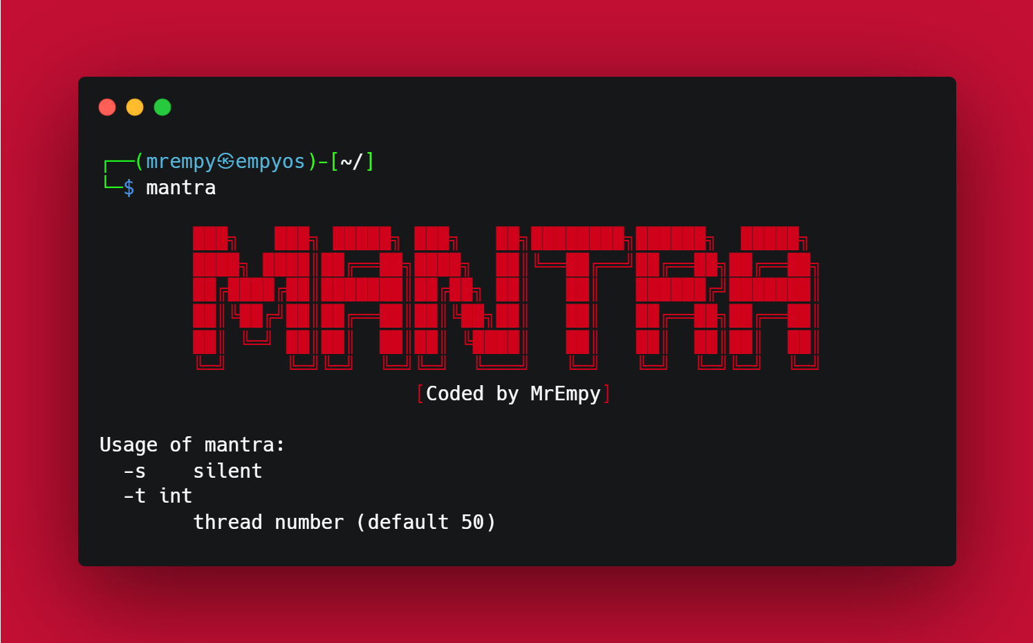 Mantra - help