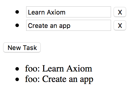 Two tasks with two results
