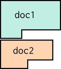 Vertical concatenation image