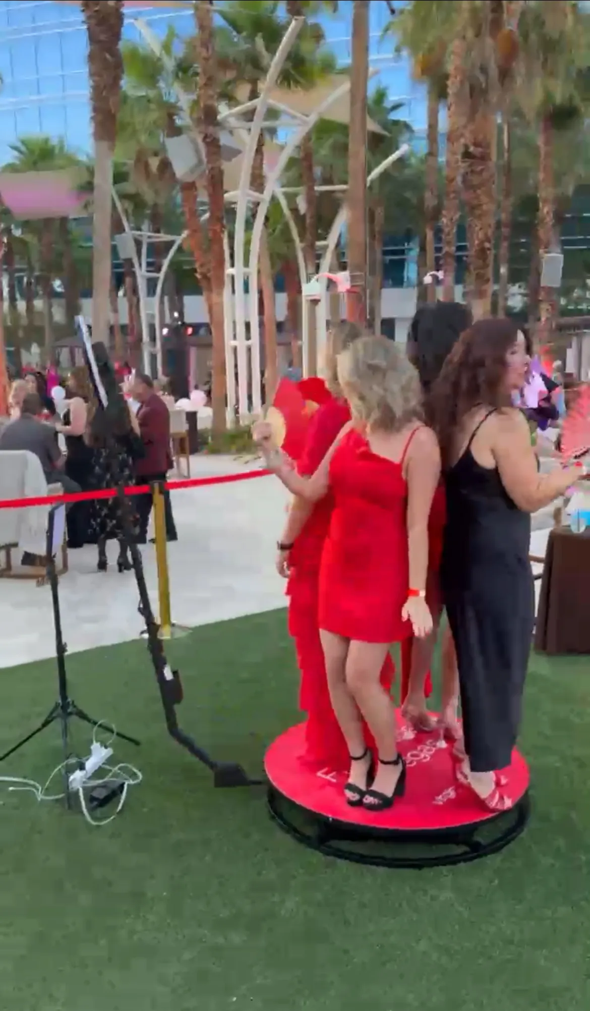 Outdoor 360 booth at Las Vegas venue