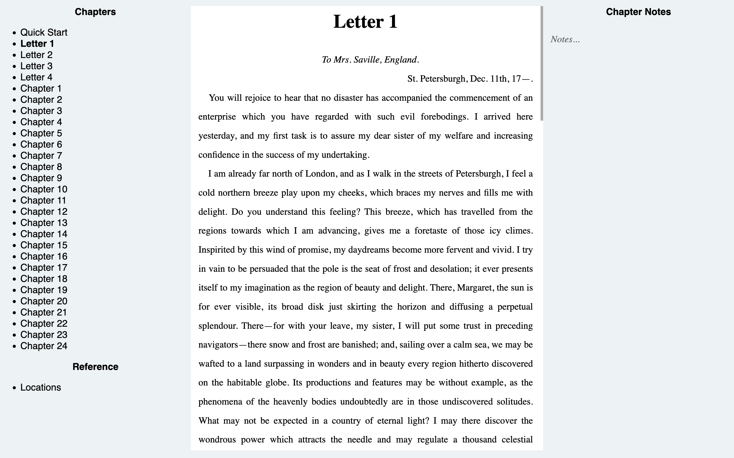 screenshot of program described
