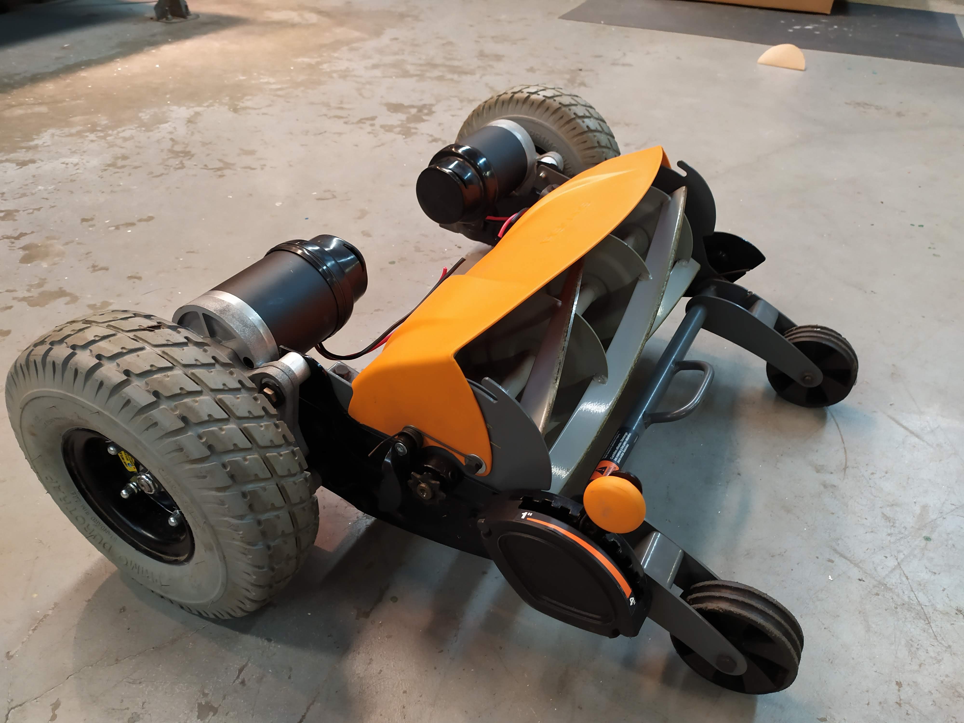 Autonomous solar-only lawn trimming rover