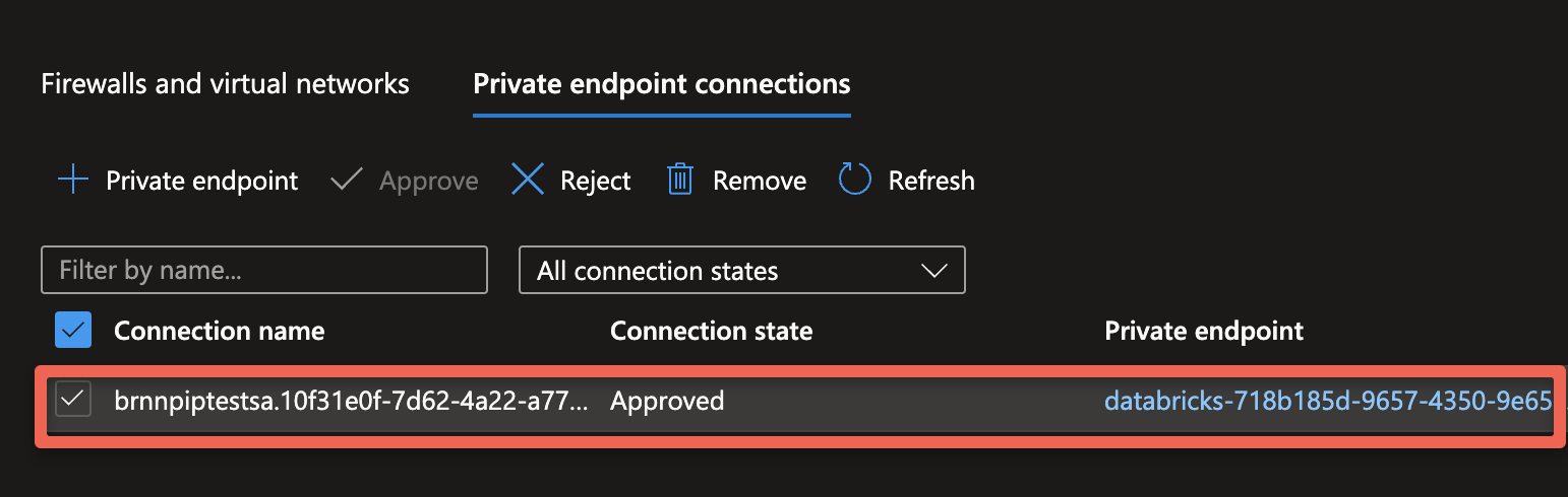 Endpoint approval