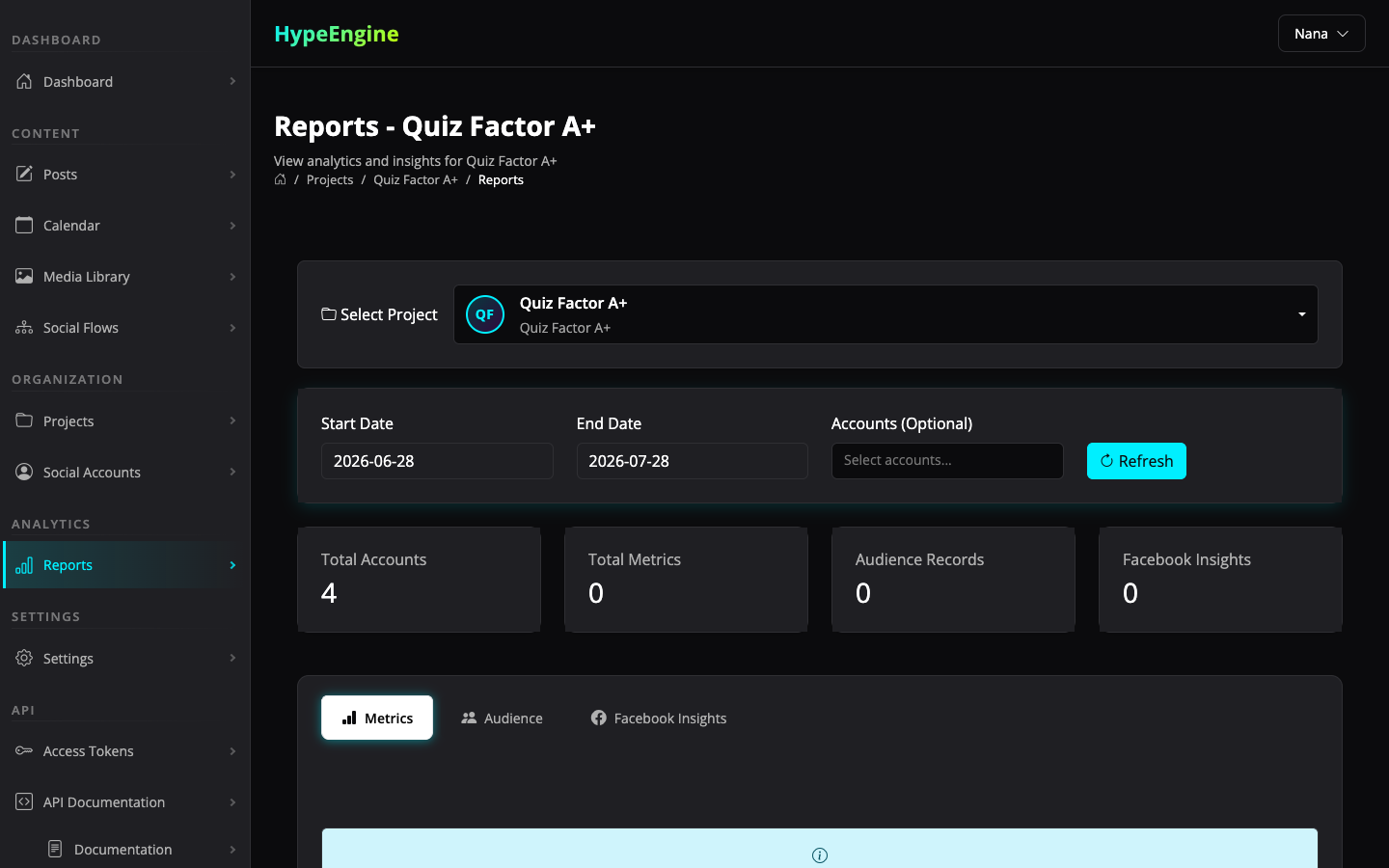 Hype Engine reports