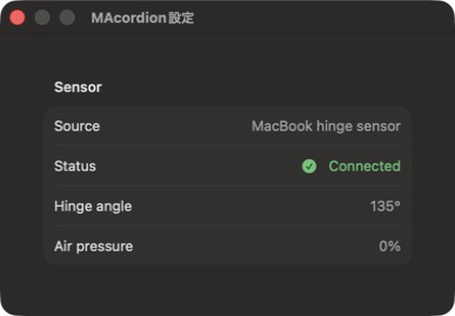 MAcordion screenshot 2