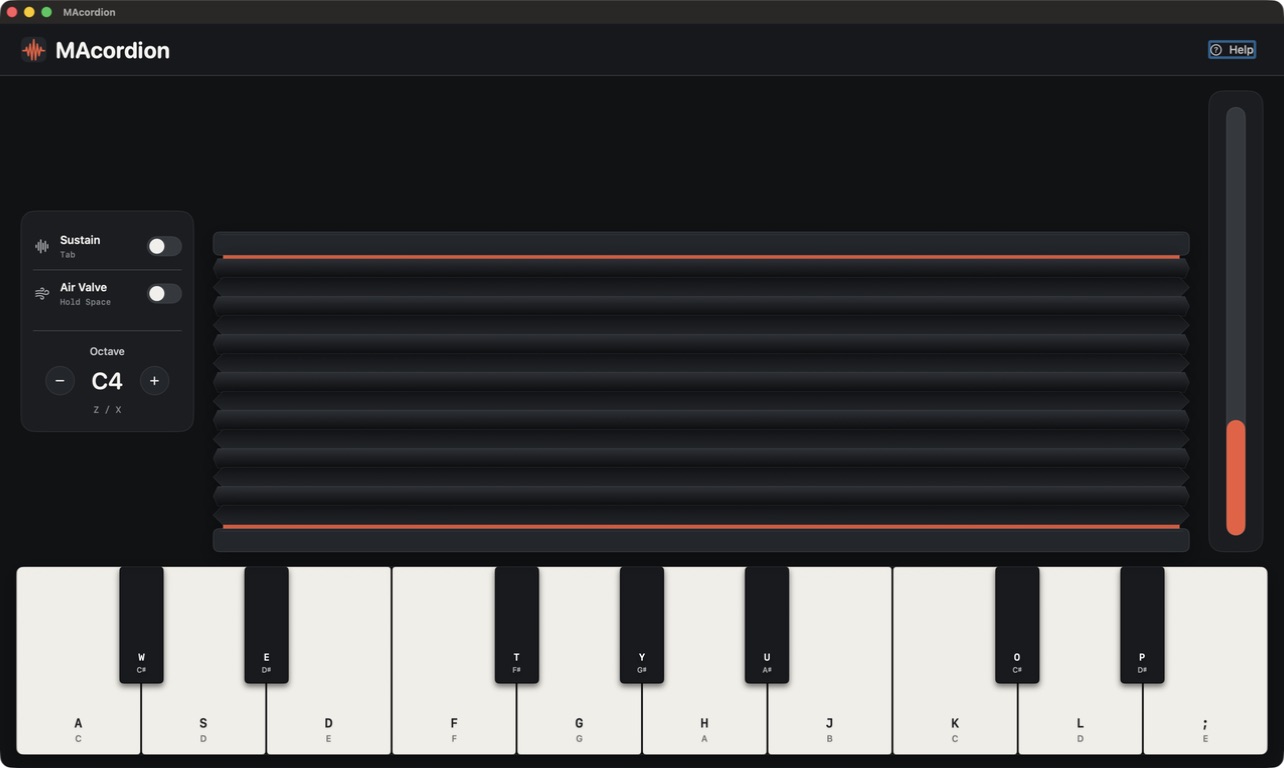 MAcordion screenshot 1