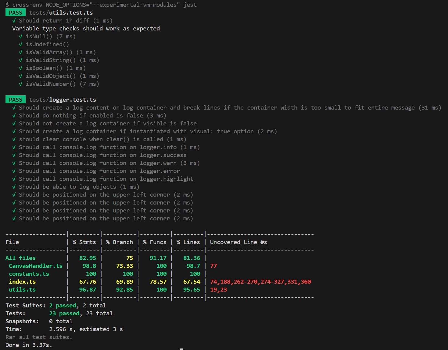 Log in DevTools