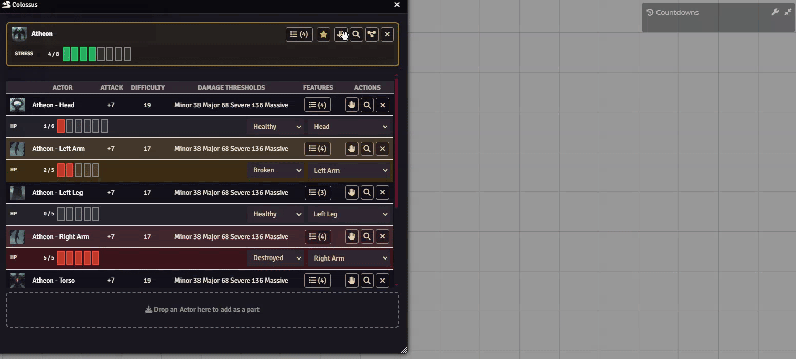 Colossus — Daggerheart Module for Foundry VTT