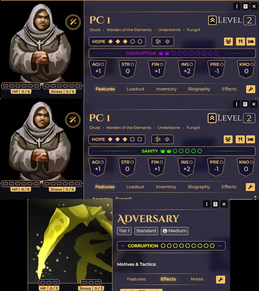 Daggerheart: Custom Stat Tracker