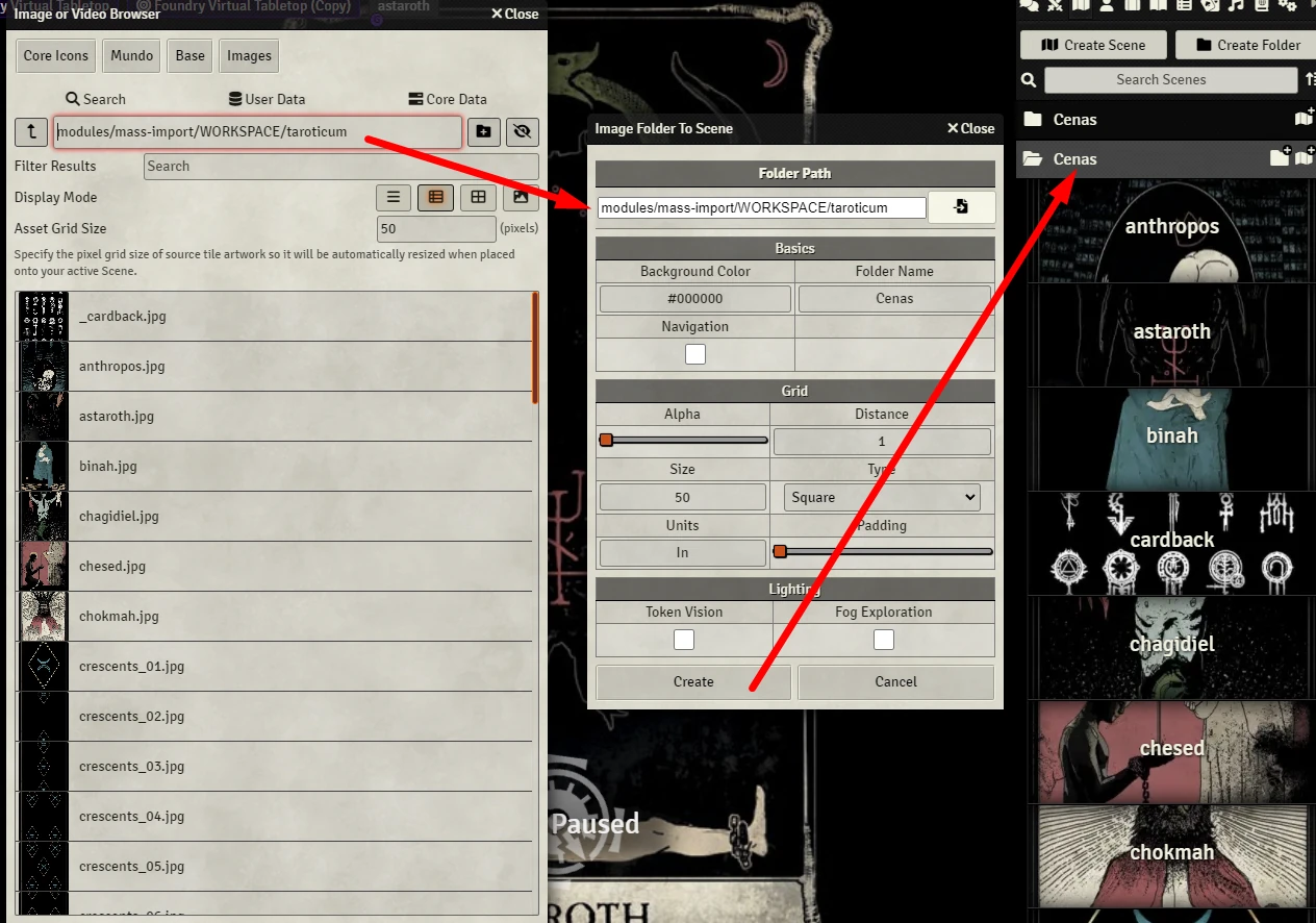 Mass Import Folder