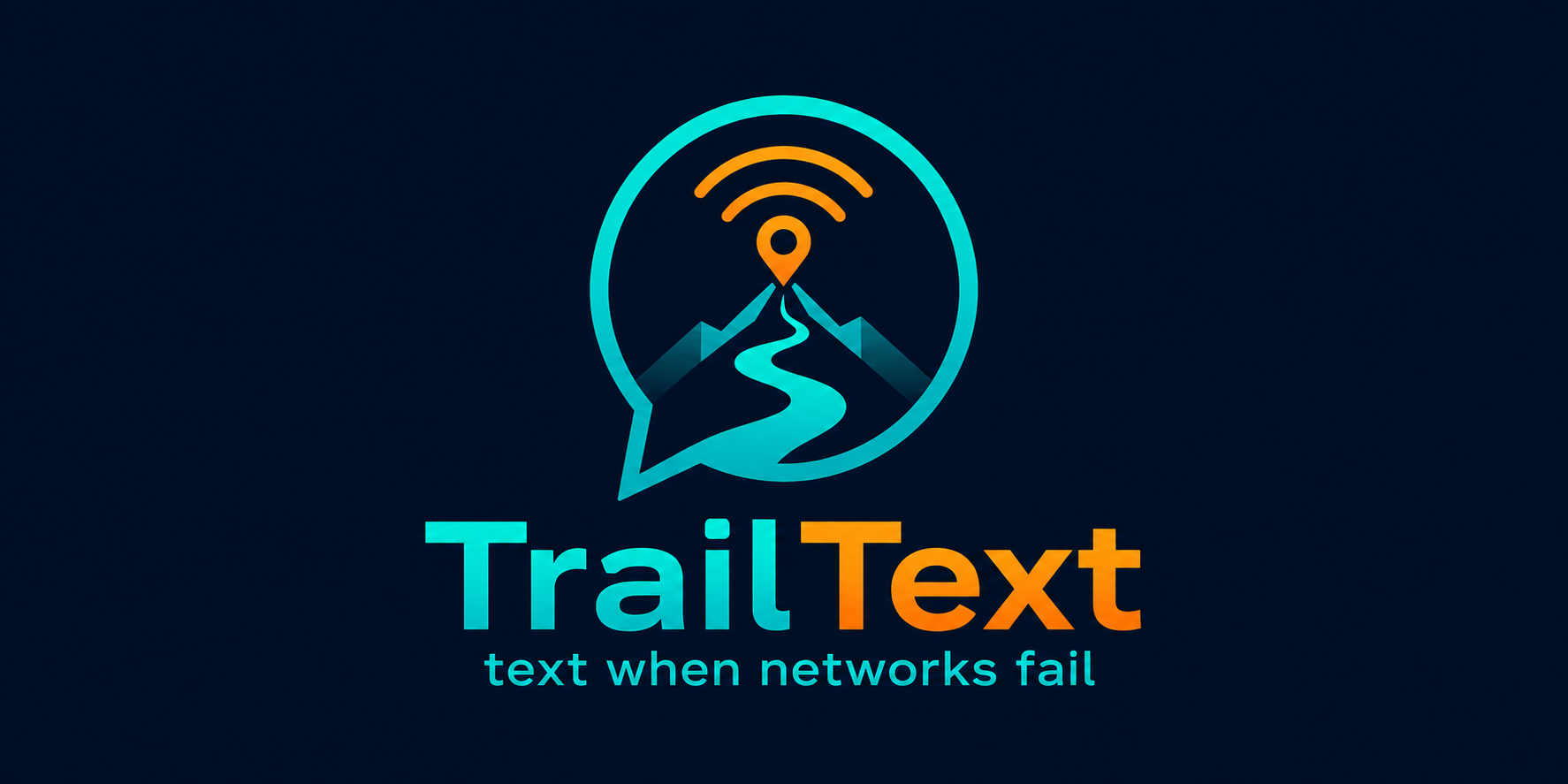TrailText banner - text when networks fail