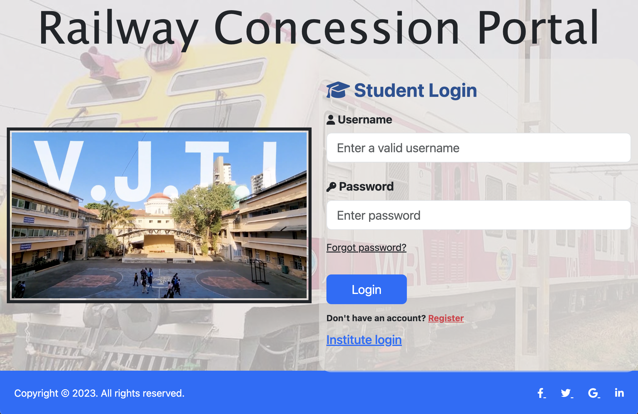 Login Page